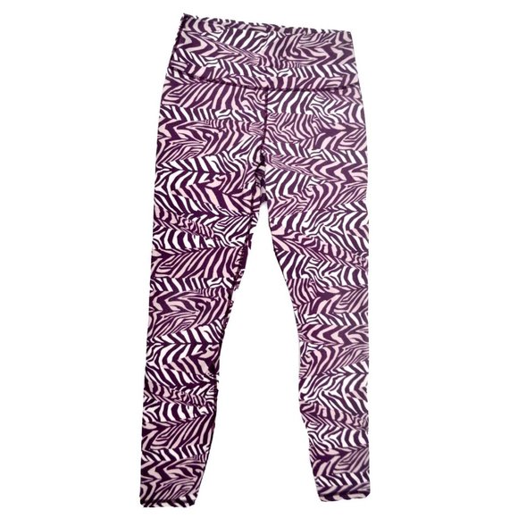FABLETICS Women's Powerhold Zebra‎ Purple Print SIZE S - Picture 2 of 4